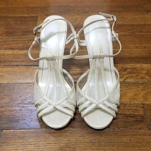 Caparros Gold Stiletto Heel size 6.5